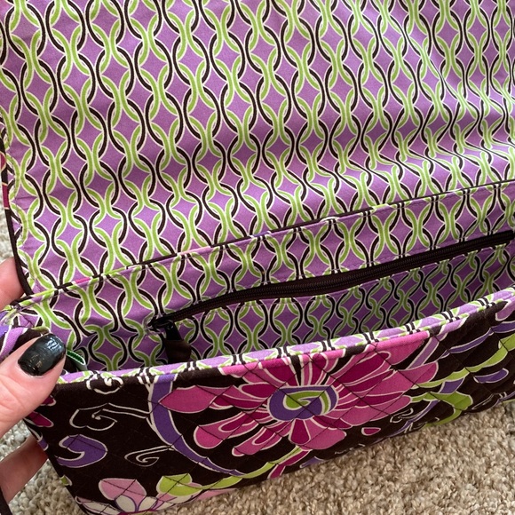 Vera Bradley structured shoulder bag - Picture 9 of 9